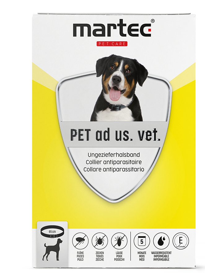 martec PET CARE Ungezieferhalsband für Hunde